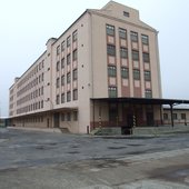 Nátěr fasády průmyslového objektu Hodonín Brno